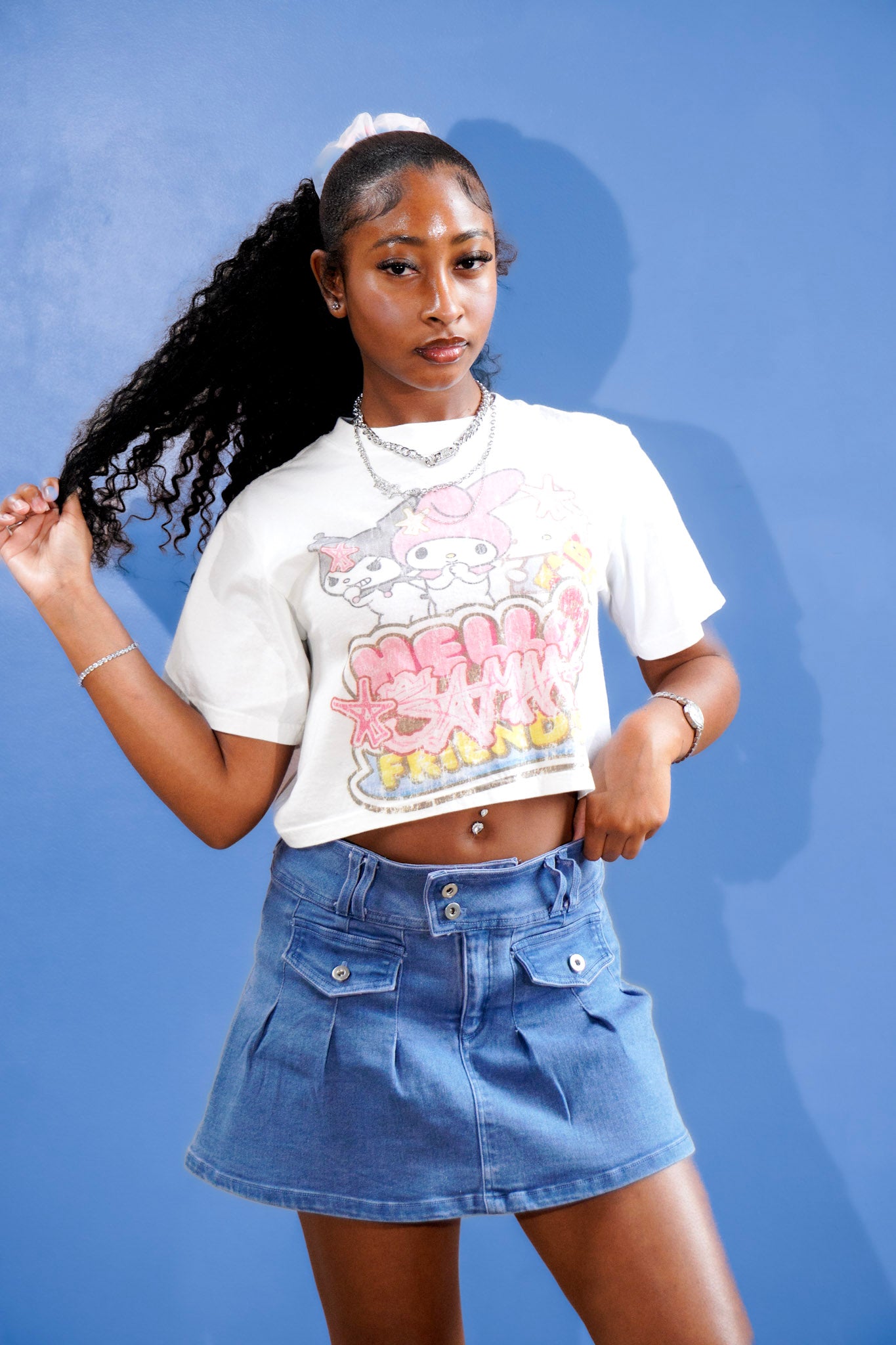 GIRLS WHITE SAMAARIO TEE